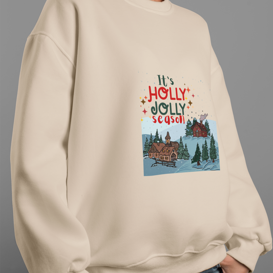 Holly Jolly Fleece Sweatshirt