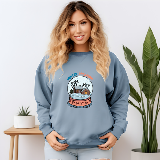 Winter Dreaming Fleece Sweatshirt